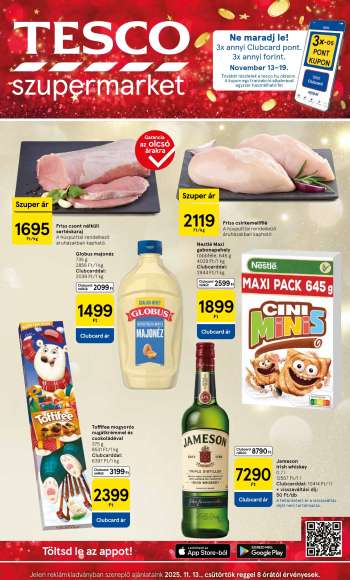 Újság TESCO - 2025.11.13 - 2025.11.19.