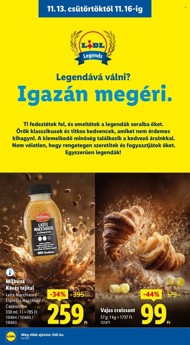 Lidl akciós újságok - 2025.11.13 - 2025.11.19. Oldal 10