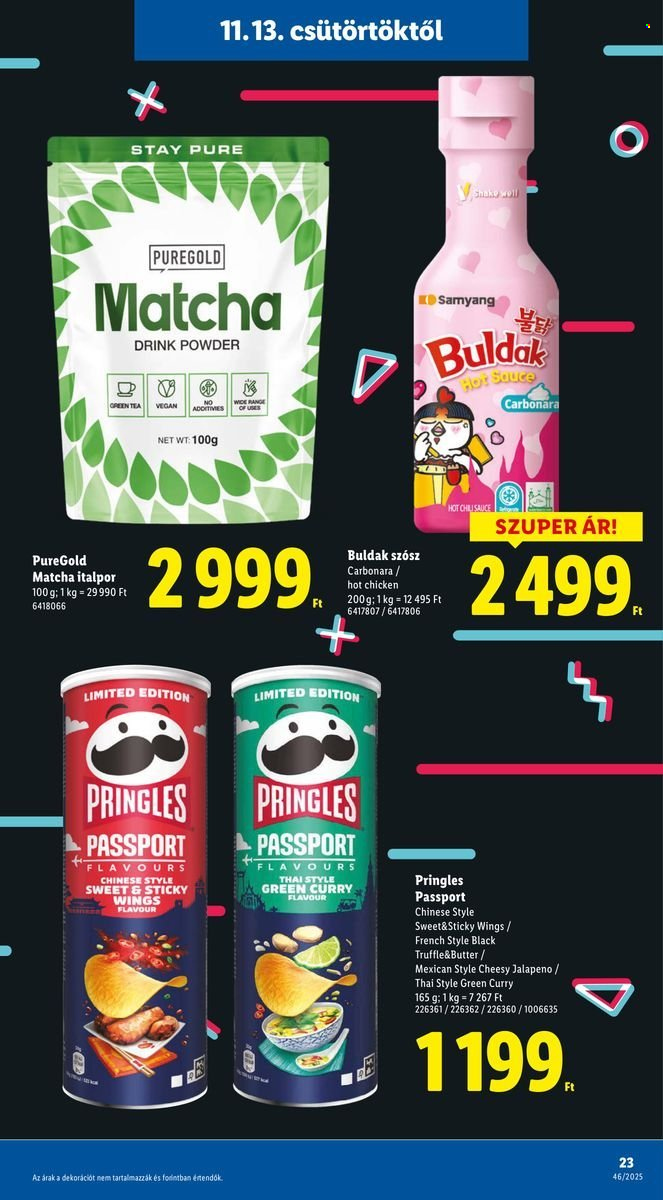 Lidl akciós újságok - 2025.11.13 - 2025.11.19. Oldal 23