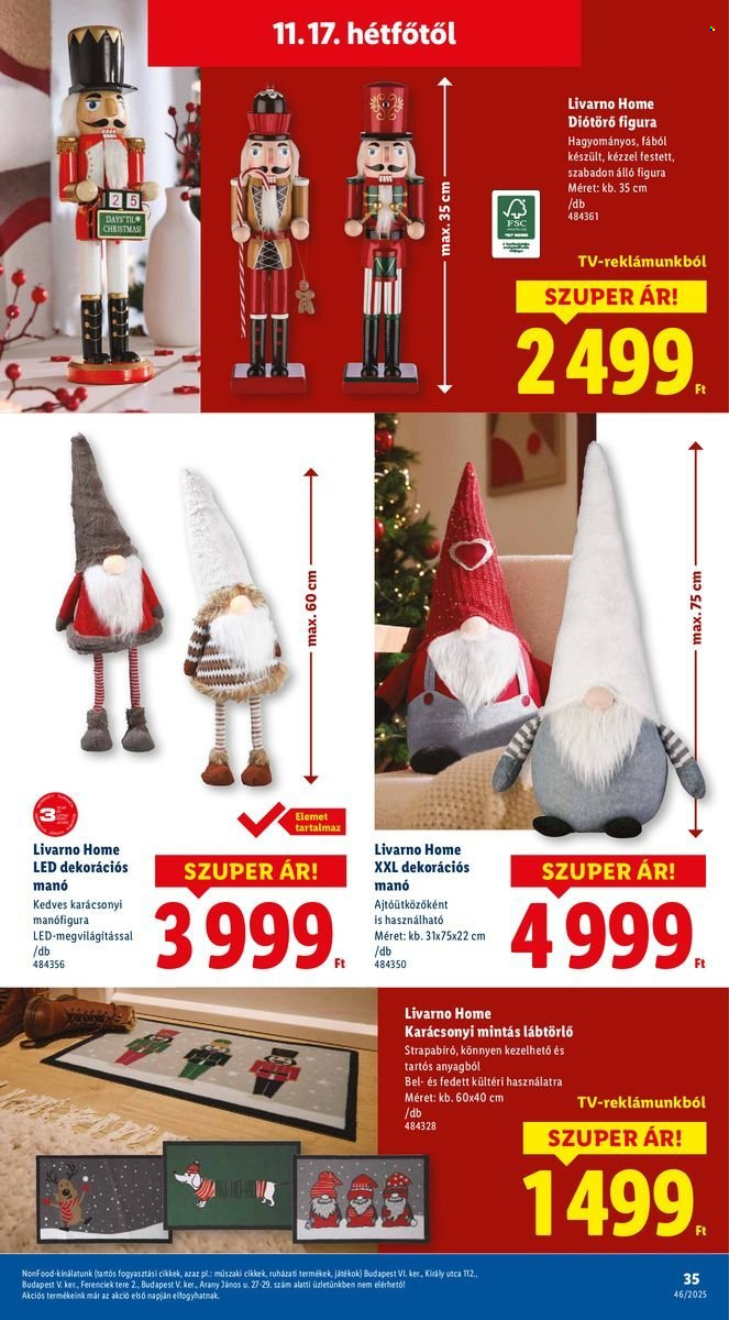 Lidl akciós újságok - 2025.11.13 - 2025.11.19. Oldal 35