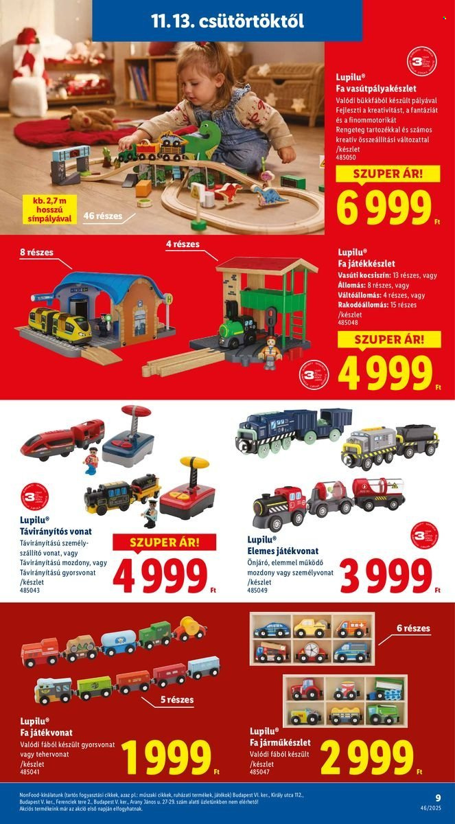 Lidl akciós újságok - 2025.11.13 - 2025.12.19. Oldal 9