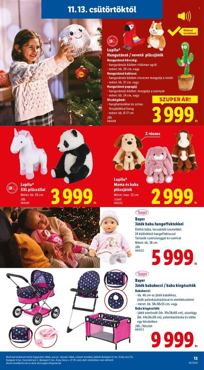 Lidl akciós újságok - 2025.11.13 - 2025.12.19. Oldal 13