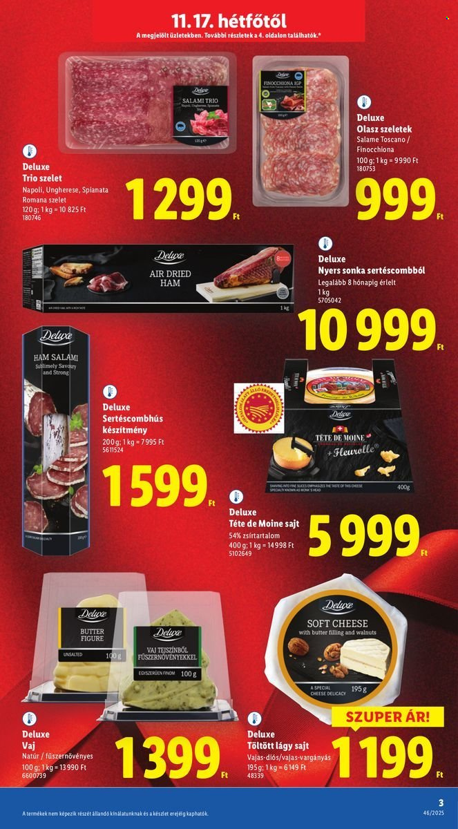 Lidl akciós újságok - 2025.11.13 - 2025.12.28. Oldal 3