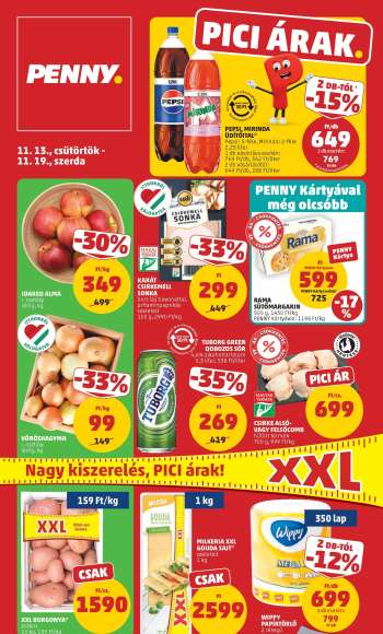Újság Penny Market - 2025.11.13 - 2025.11.19.