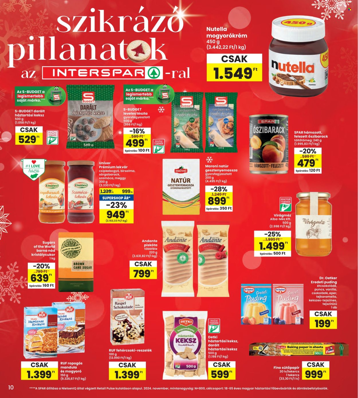 INTERSPAR akciós újságok - 2025.11.13 - 2025.11.19. Oldal 10