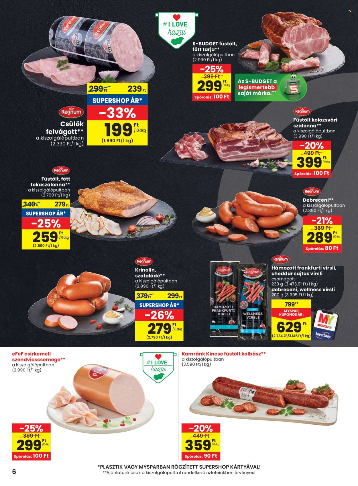 SPAR akciós újságok - 2025.11.13 - 2025.11.19. Oldal 6