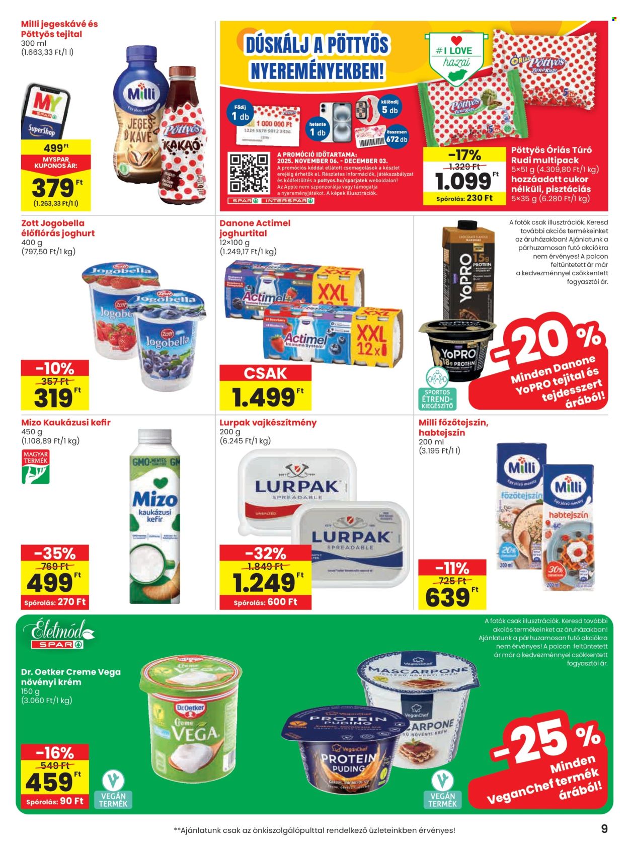 SPAR akciós újságok - 2025.11.13 - 2025.11.19. Oldal 9