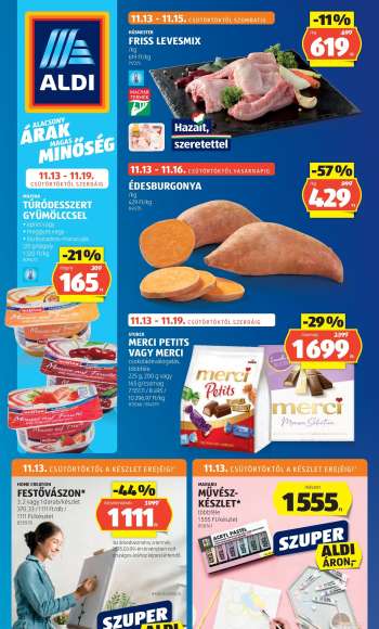 Újság Aldi - 2025.11.13 - 2025.11.19.