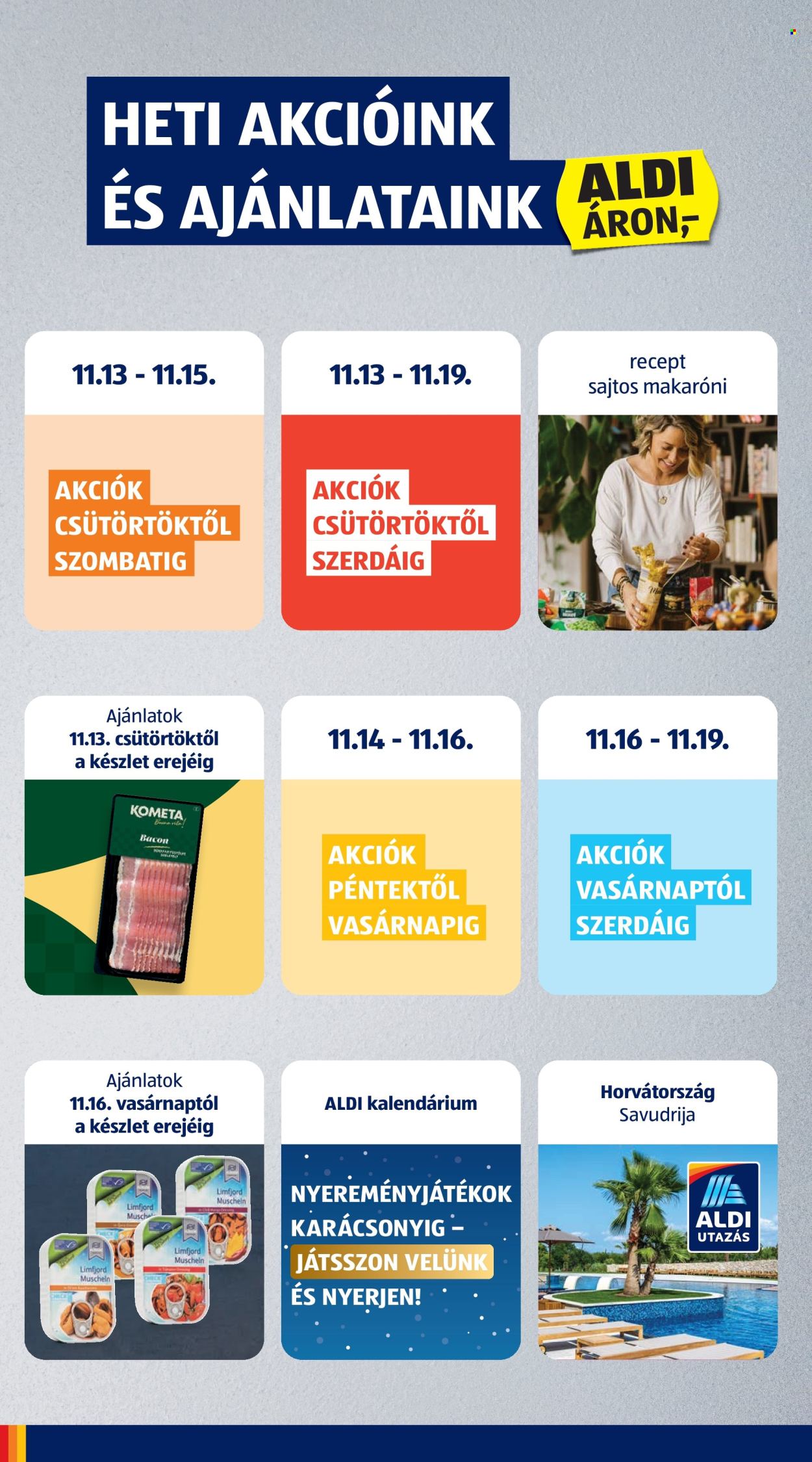 Aldi akciós újságok - 2025.11.13 - 2025.11.19. Oldal 2