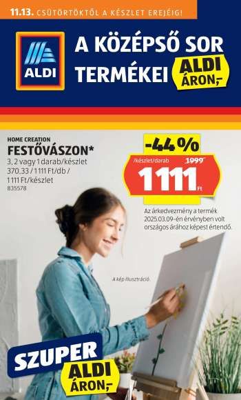 Újság Aldi - 2025.11.13 - 2025.11.19.