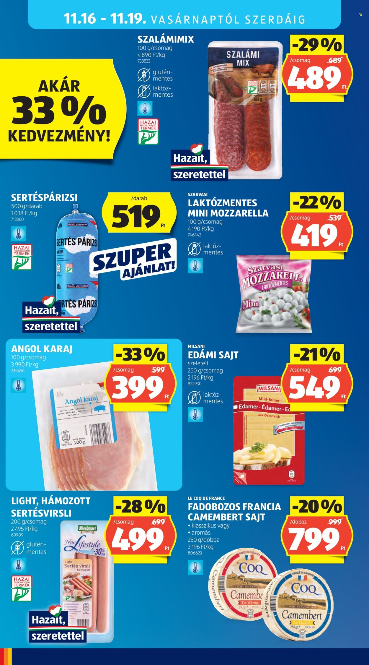 Aldi akciós újságok - 2025.11.13 - 2025.11.19. Oldal 38