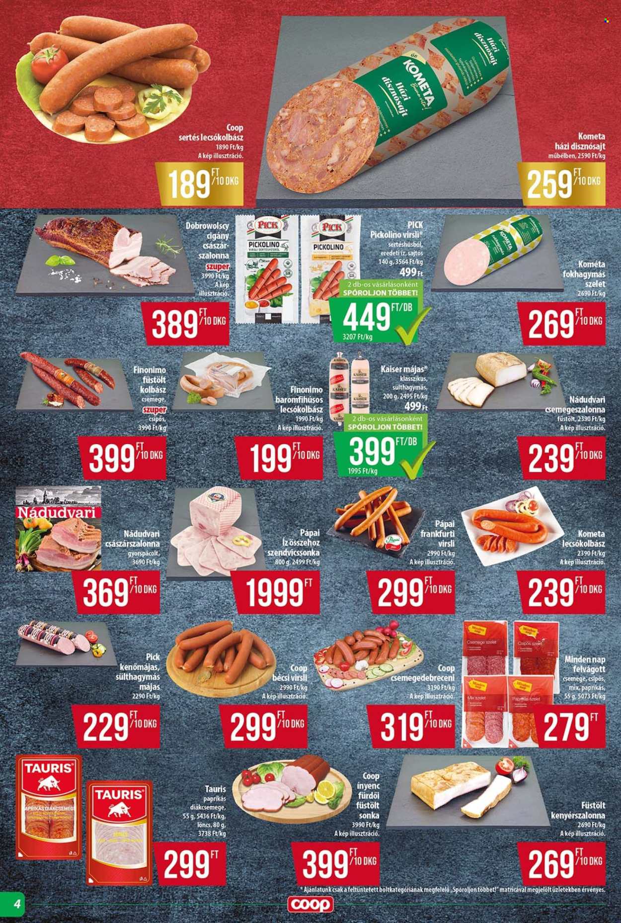 Coop akciós újságok - 2025.11.13 - 2025.11.19. Oldal 4