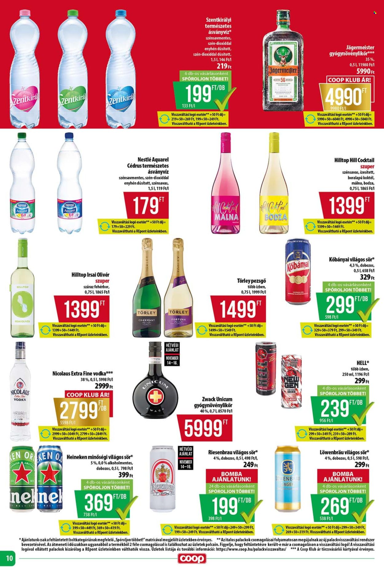 Coop akciós újságok - 2025.11.13 - 2025.11.19. Oldal 10