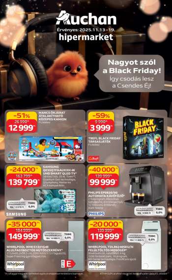 Újság Auchan - 2025.11.13 - 2025.11.19.