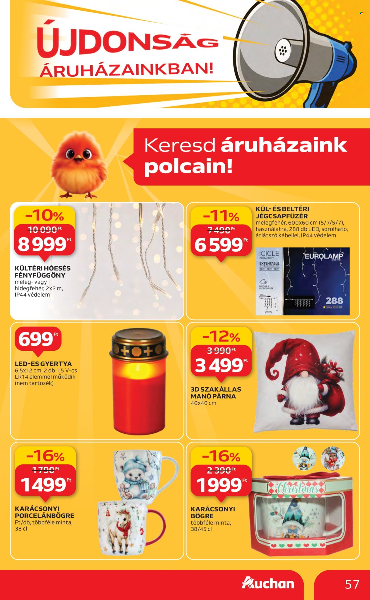 Auchan akciós újságok - 2025.11.13 - 2025.11.19. Oldal 57
