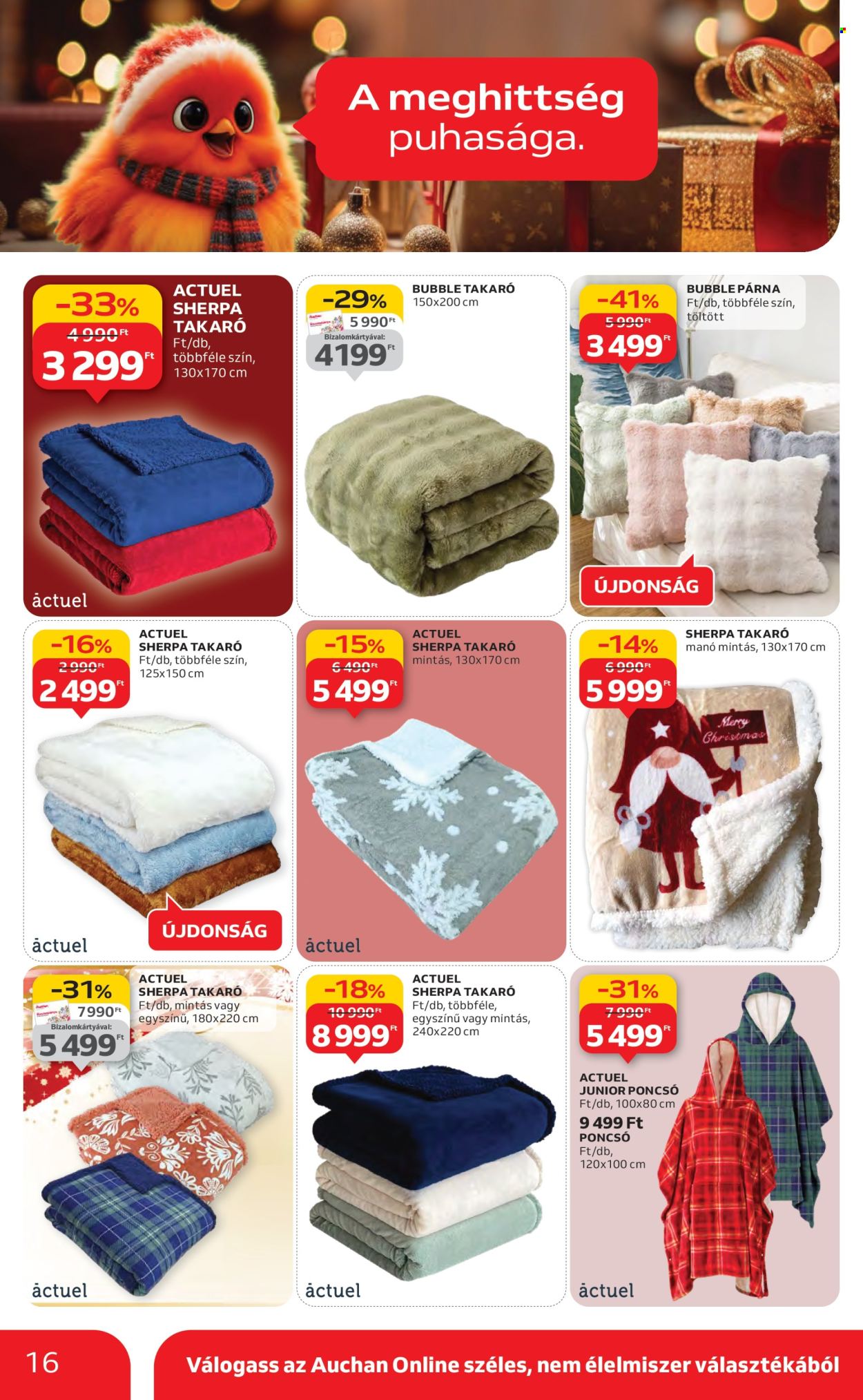 Auchan akciós újságok - 2025.11.13 - 2025.12.24. Oldal 16