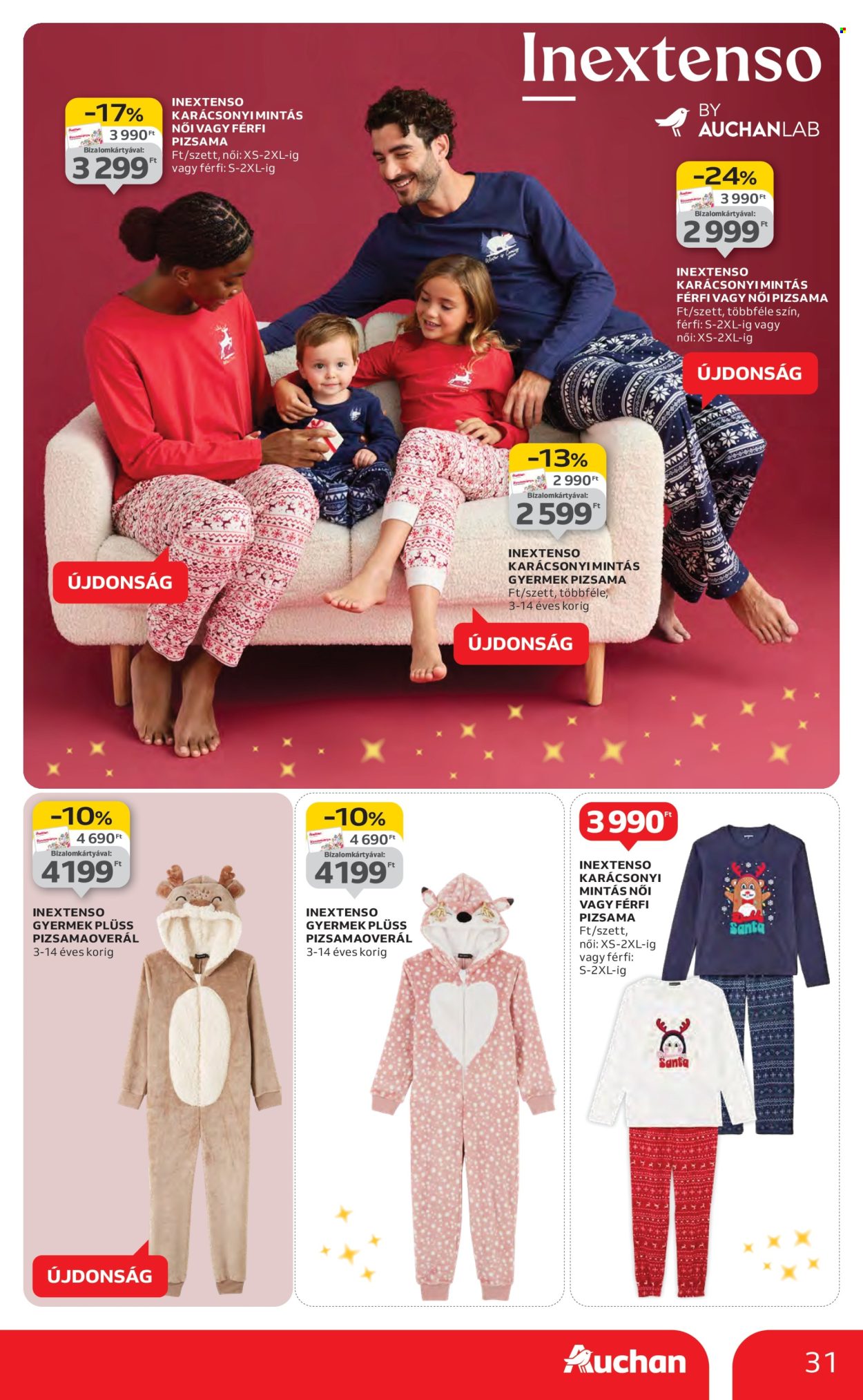 Auchan akciós újságok - 2025.11.13 - 2025.12.24. Oldal 31