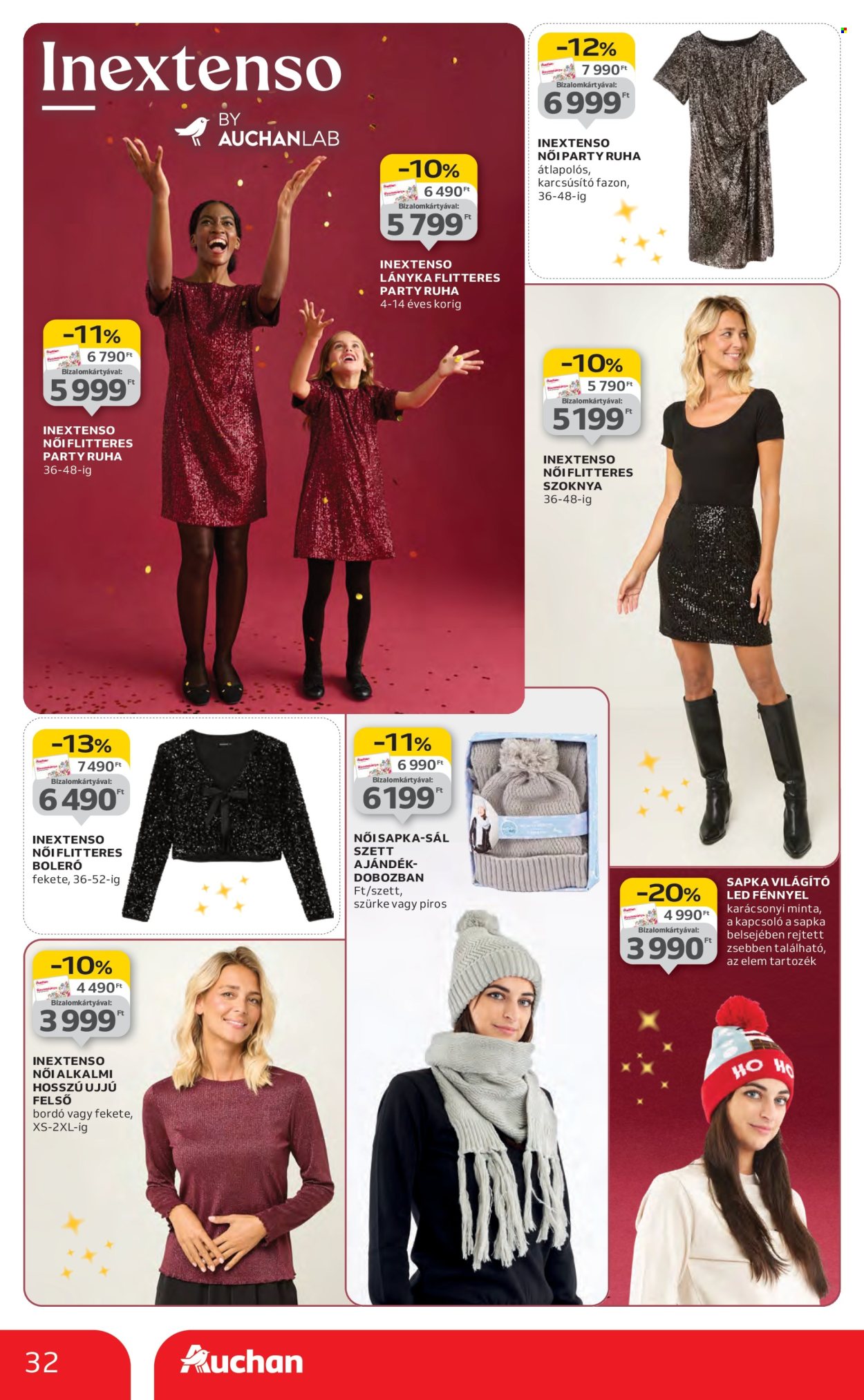 Auchan akciós újságok - 2025.11.13 - 2025.12.24. Oldal 32