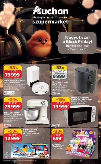 Újság Auchan - 2025.11.13 - 2025.11.19.