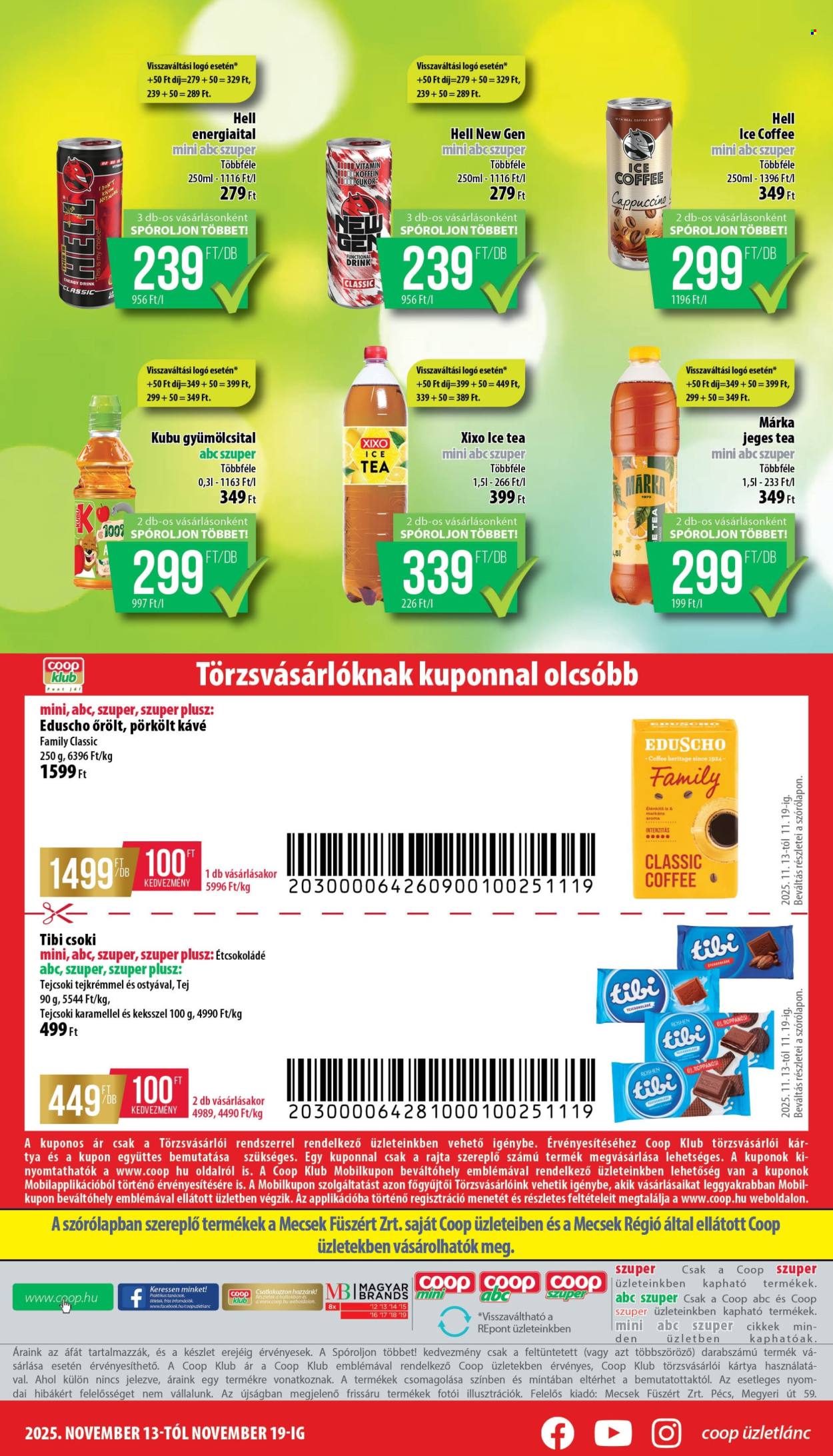 Coop akciós újságok - 2025.11.13 - 2025.11.19. Oldal 8
