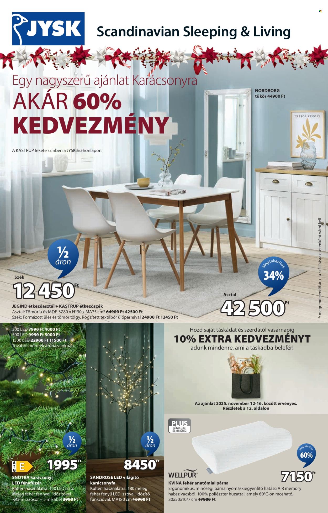 JYSK akciós újságok - 2025.11.12 - 2025.11.30. Oldal 2