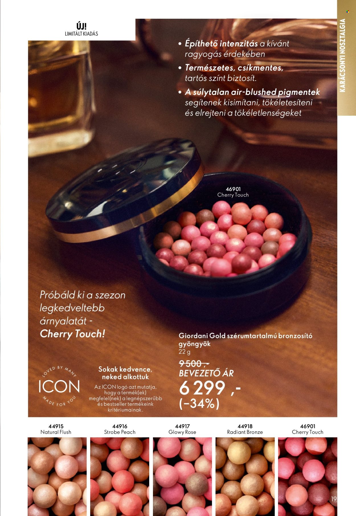 Oriflame akciós újságok - 2025.11.12 - 2025.12.02. Oldal 19