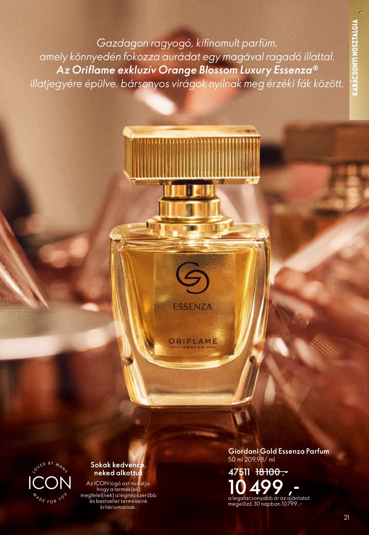 Oriflame akciós újságok - 2025.11.12 - 2025.12.02. Oldal 21