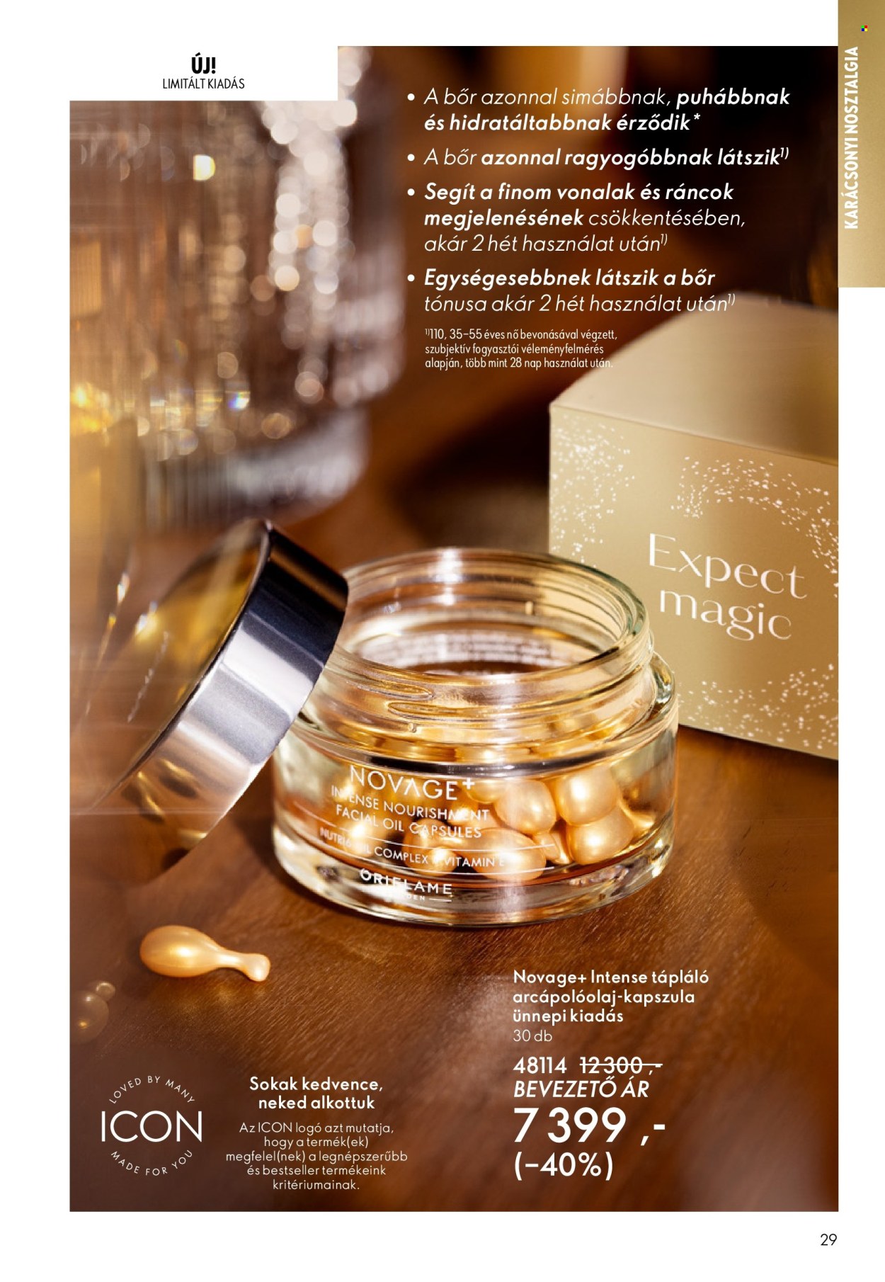 Oriflame akciós újságok - 2025.11.12 - 2025.12.02. Oldal 29