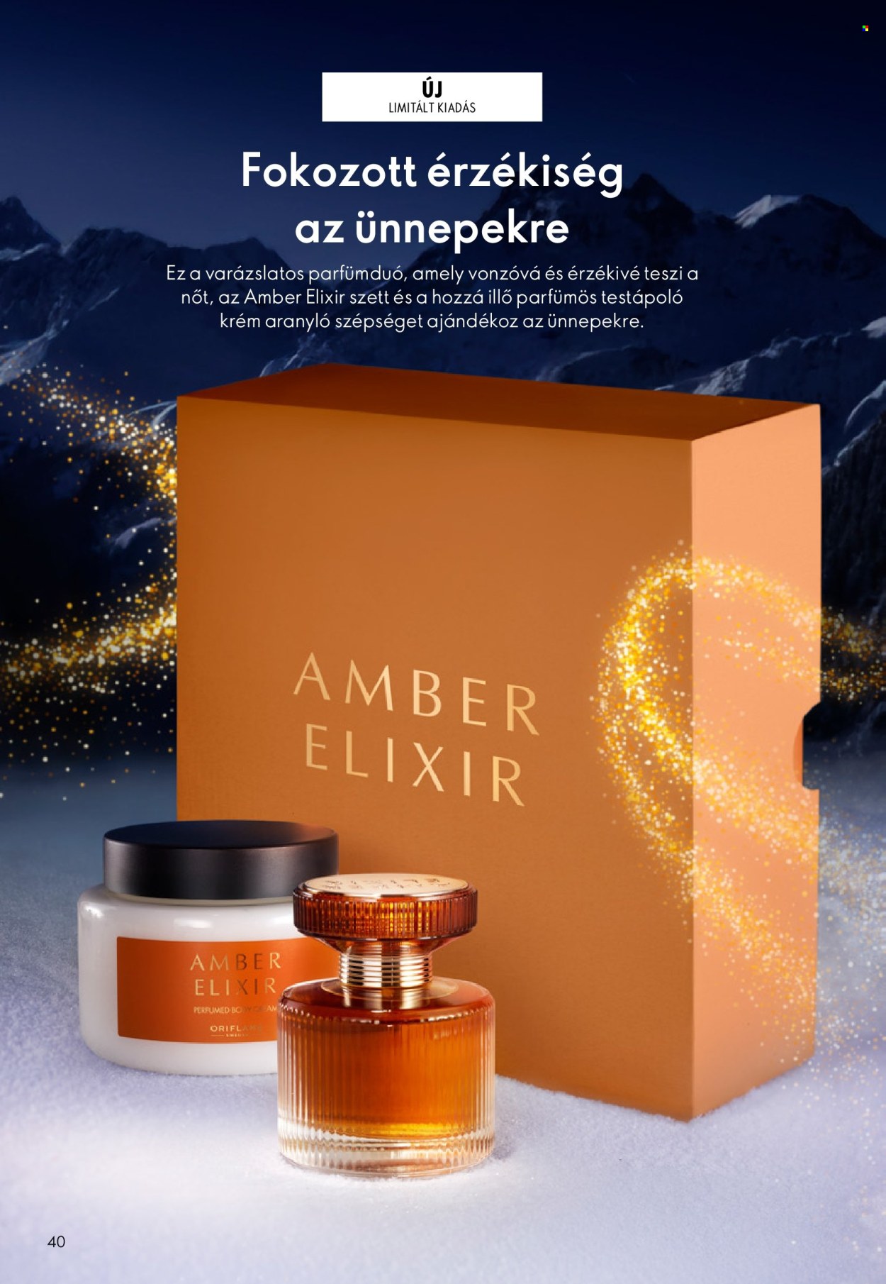 Oriflame akciós újságok - 2025.11.12 - 2025.12.02. Oldal 40