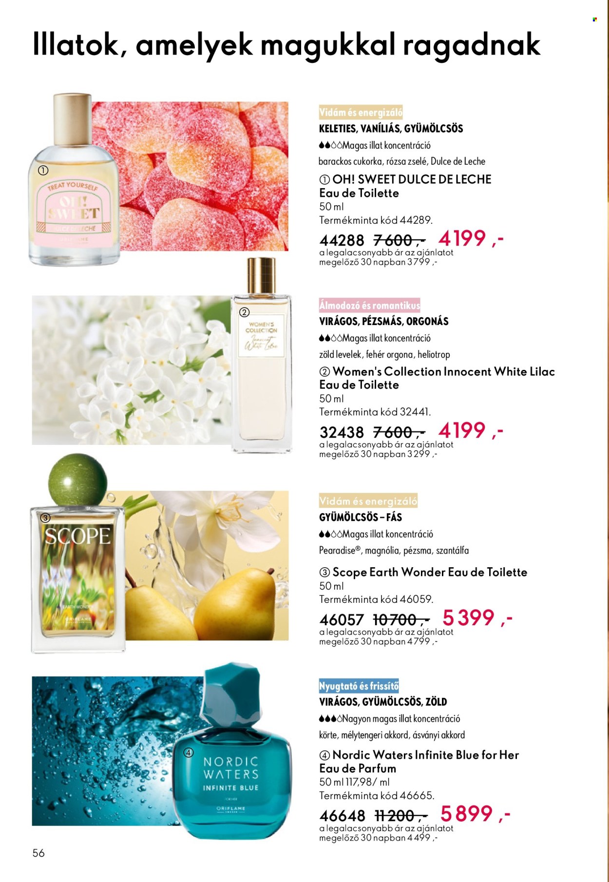Oriflame akciós újságok - 2025.11.12 - 2025.12.02. Oldal 56