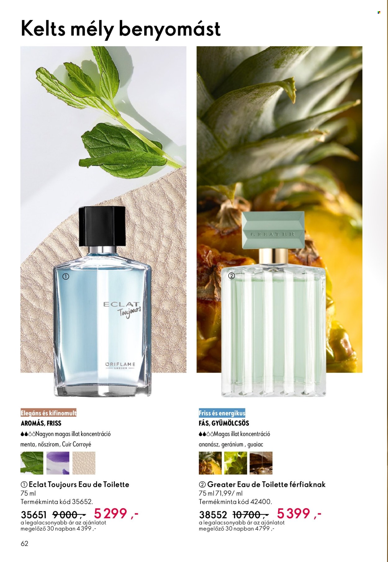 Oriflame akciós újságok - 2025.11.12 - 2025.12.02. Oldal 62