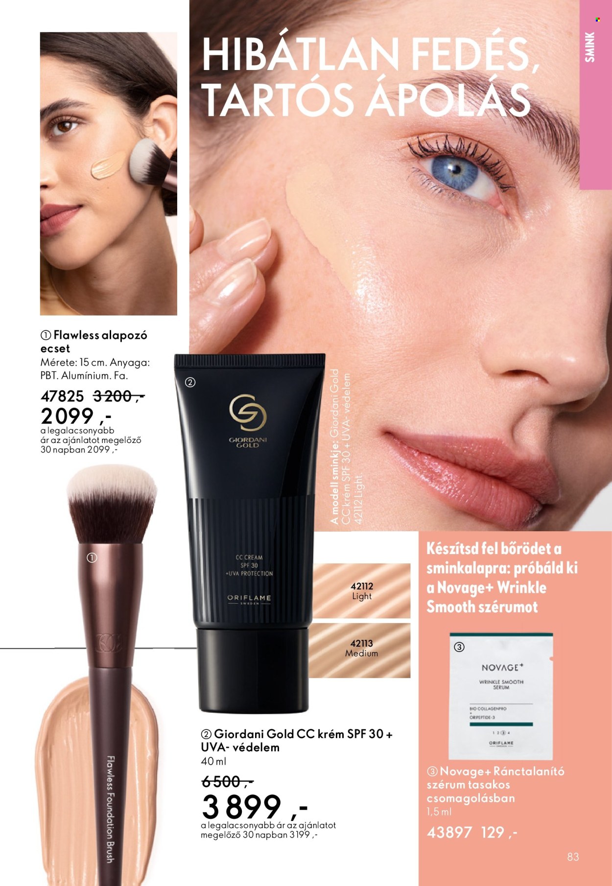 Oriflame akciós újságok - 2025.11.12 - 2025.12.02. Oldal 83