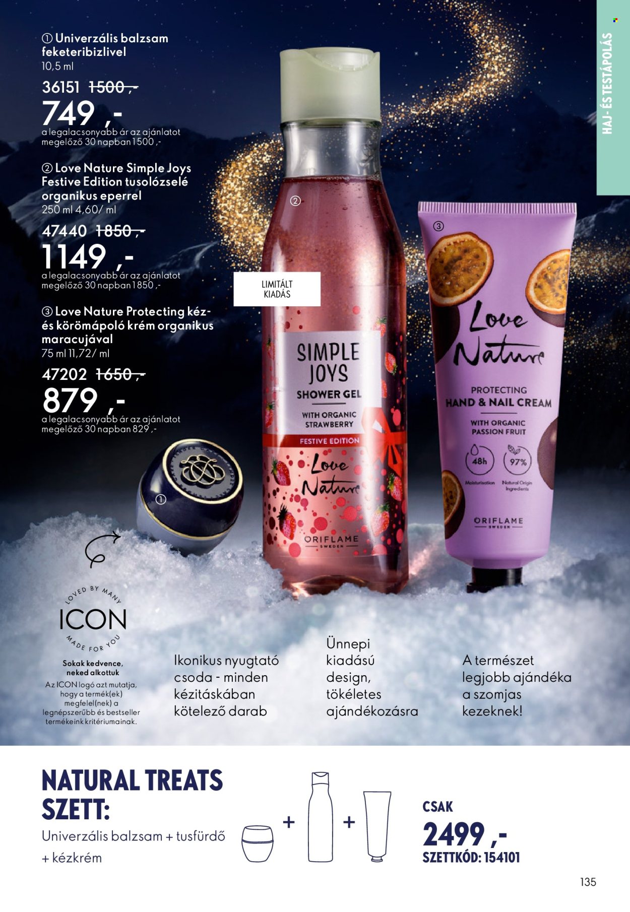 Oriflame akciós újságok - 2025.11.12 - 2025.12.02. Oldal 135