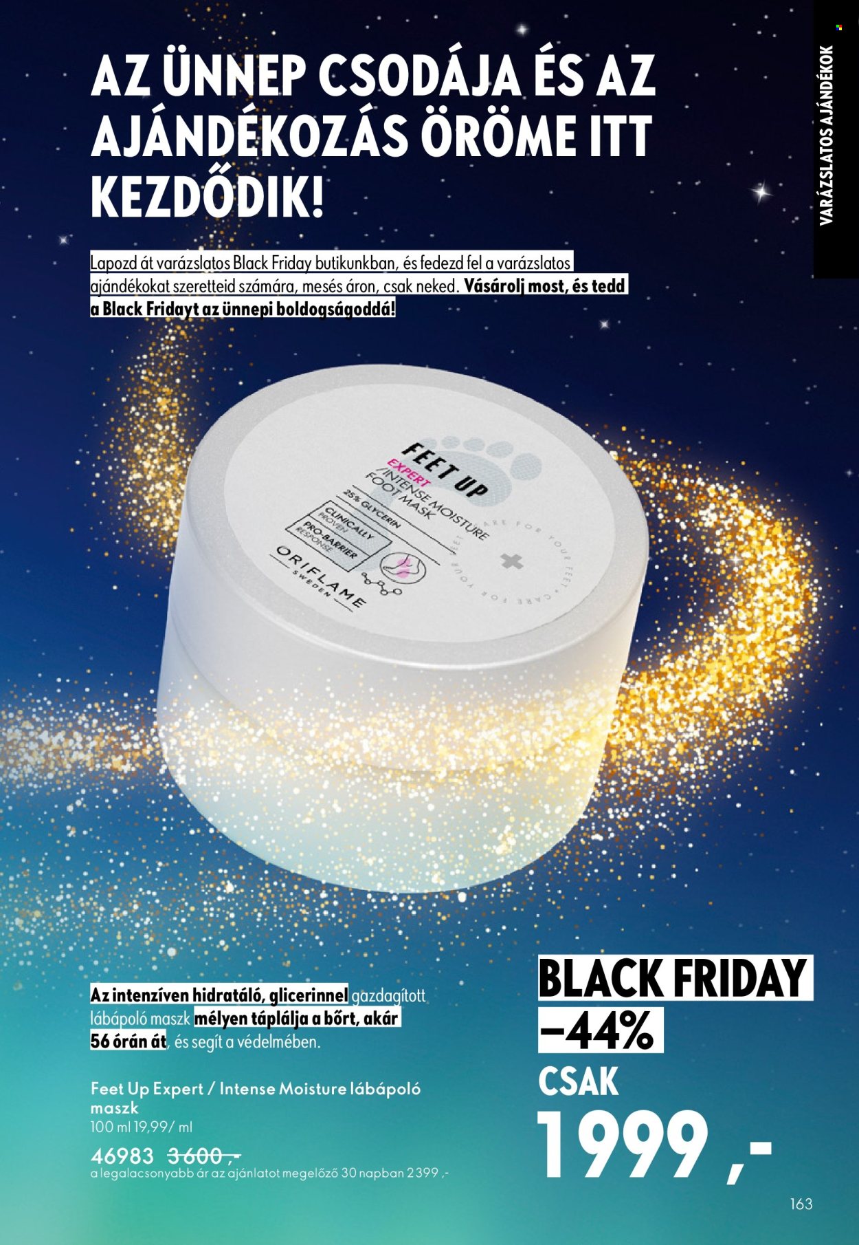 Oriflame akciós újságok - 2025.11.12 - 2025.12.02. Oldal 163