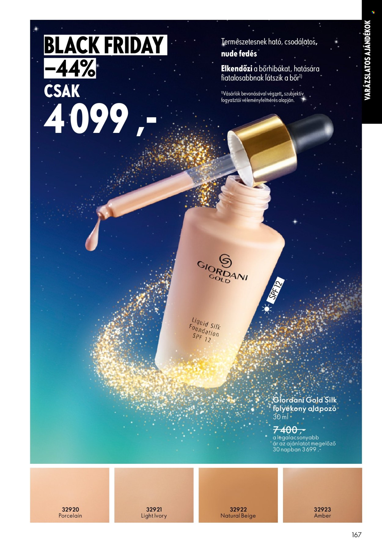 Oriflame akciós újságok - 2025.11.12 - 2025.12.02. Oldal 167