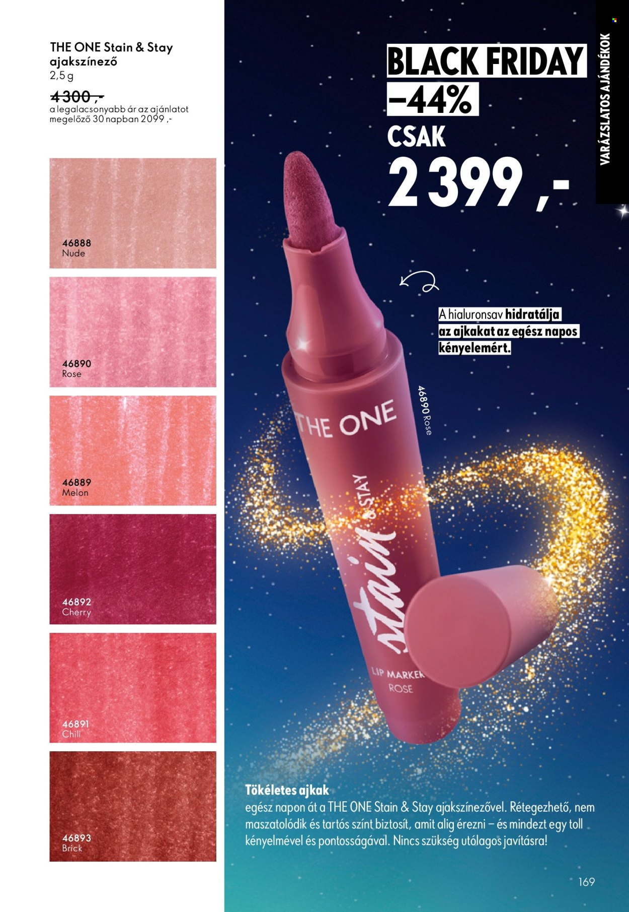 Oriflame akciós újságok - 2025.11.12 - 2025.12.02. Oldal 169