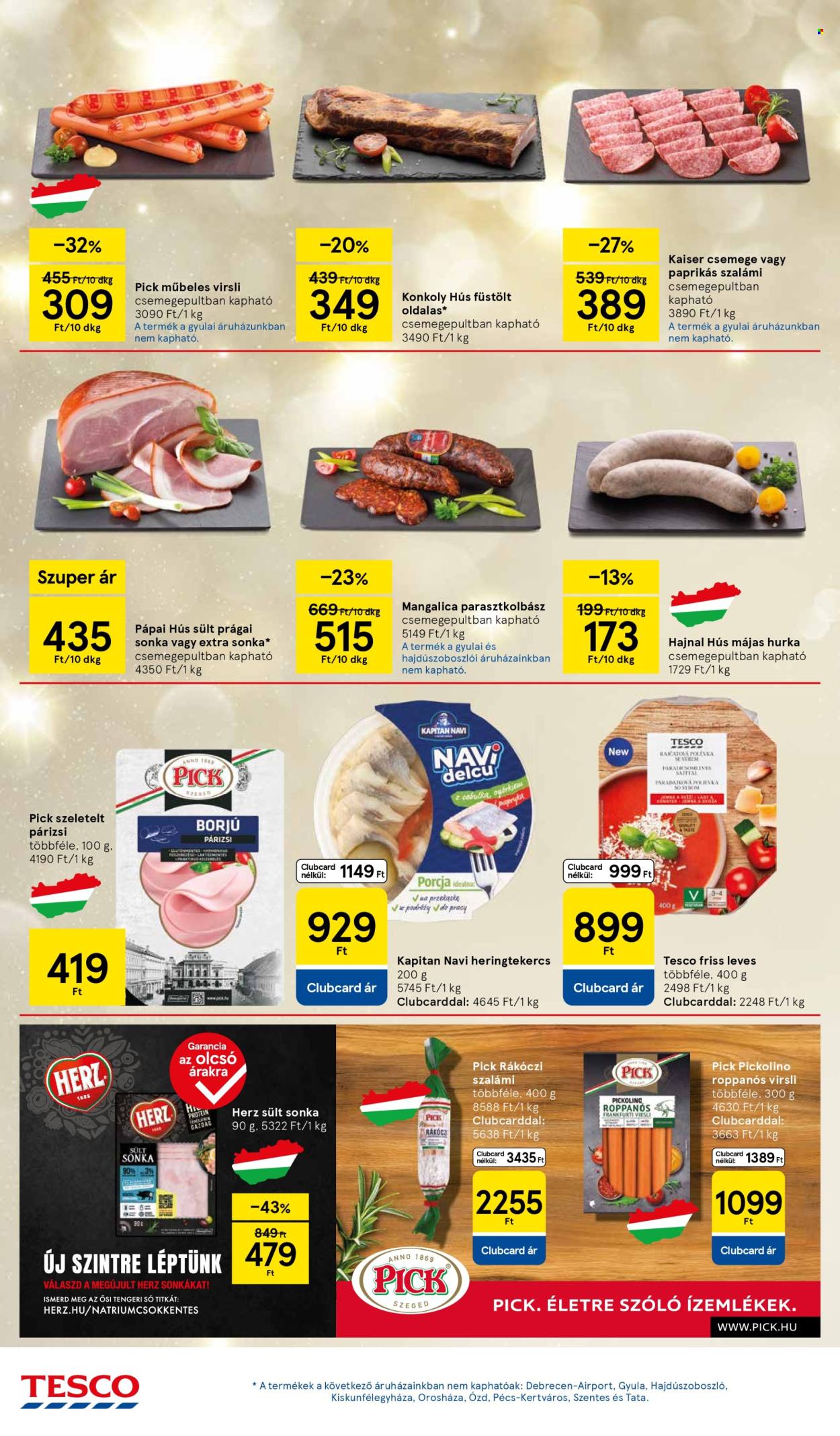 TESCO akciós újságok - 2025.11.20 - 2025.11.26. Oldal 18