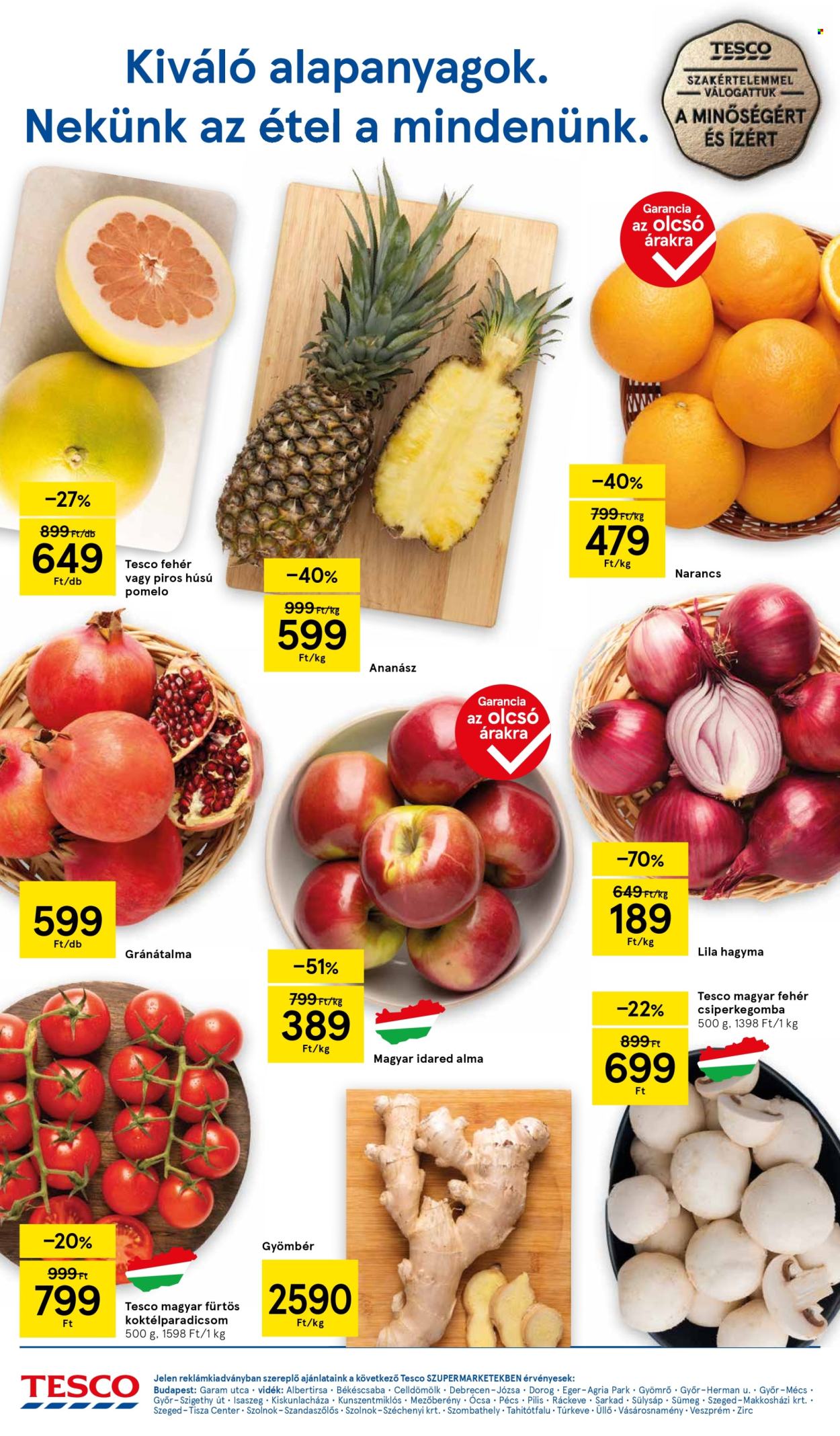 TESCO akciós újságok - 2025.11.20 - 2025.11.26. Oldal 2