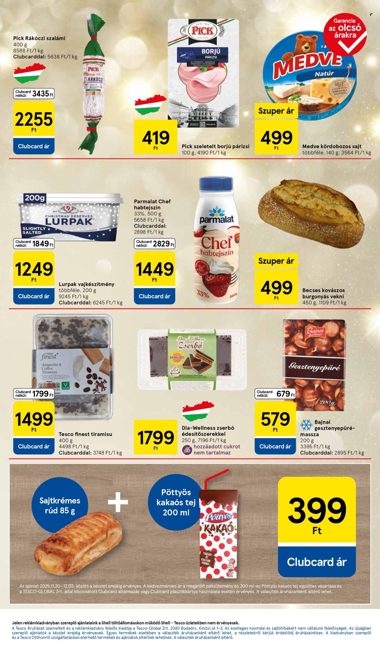 TESCO akciós újságok - 2025.11.20 - 2025.11.26. Oldal 3