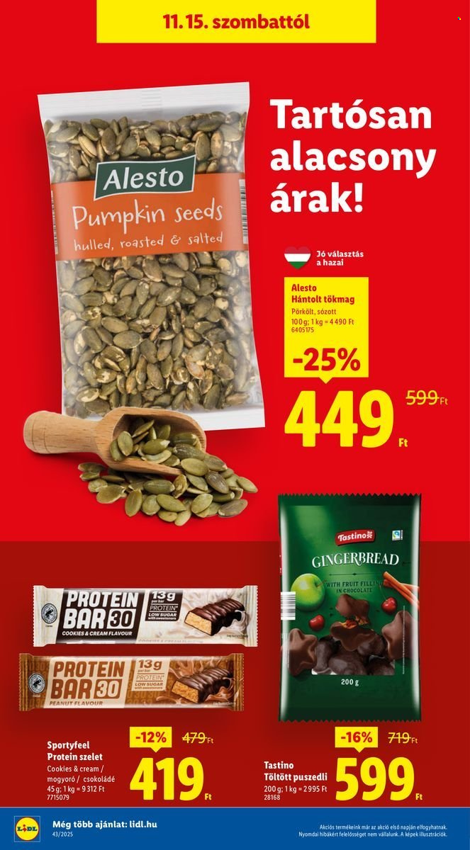 Lidl akciós újságok - 2025.11.20 - 2025.11.26. Oldal 2