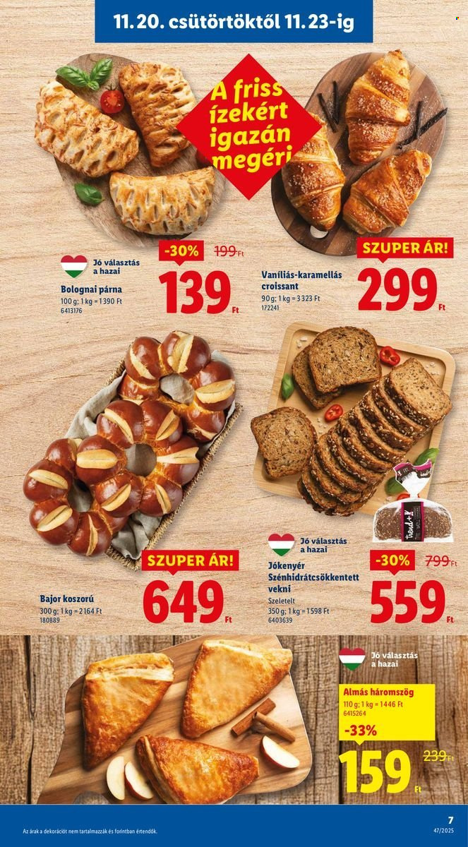 Lidl akciós újságok - 2025.11.20 - 2025.11.26. Oldal 7
