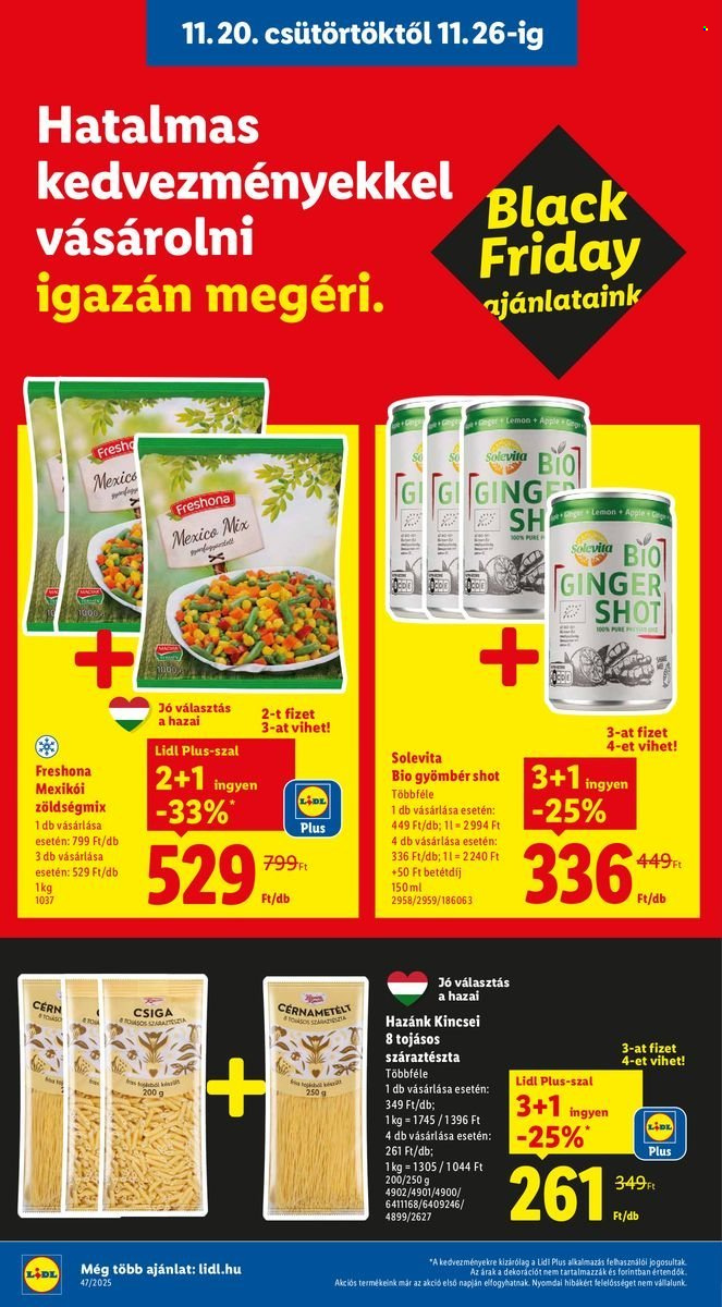 Lidl akciós újságok - 2025.11.20 - 2025.11.26. Oldal 22