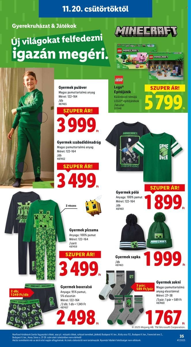 Lidl akciós újságok - 2025.11.20 - 2025.11.26. Oldal 35