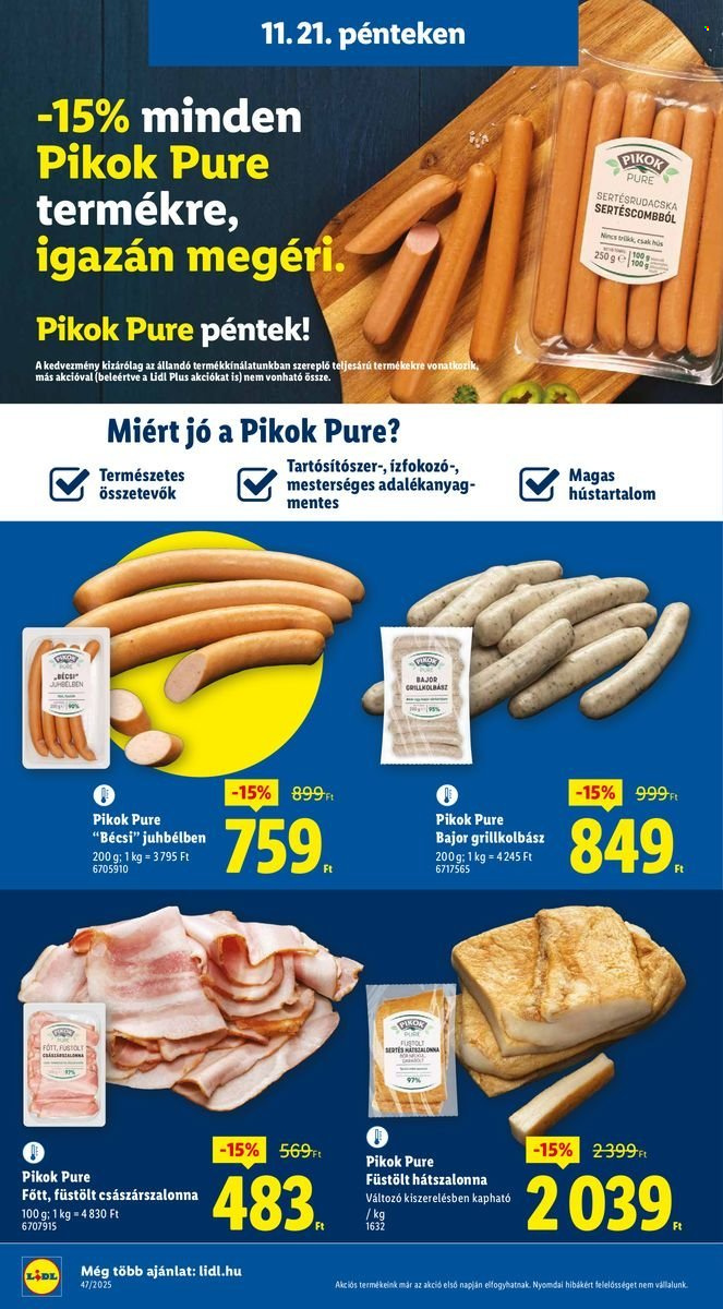 Lidl akciós újságok - 2025.11.20 - 2025.11.26. Oldal 36