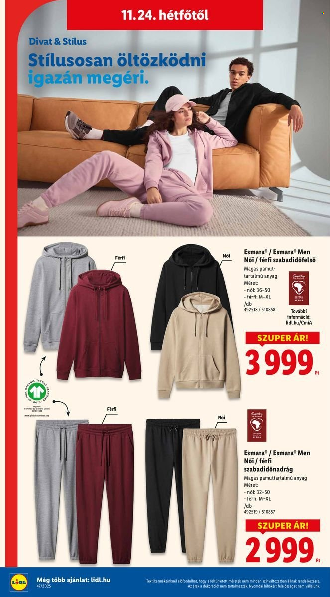 Lidl akciós újságok - 2025.11.20 - 2025.11.26. Oldal 46