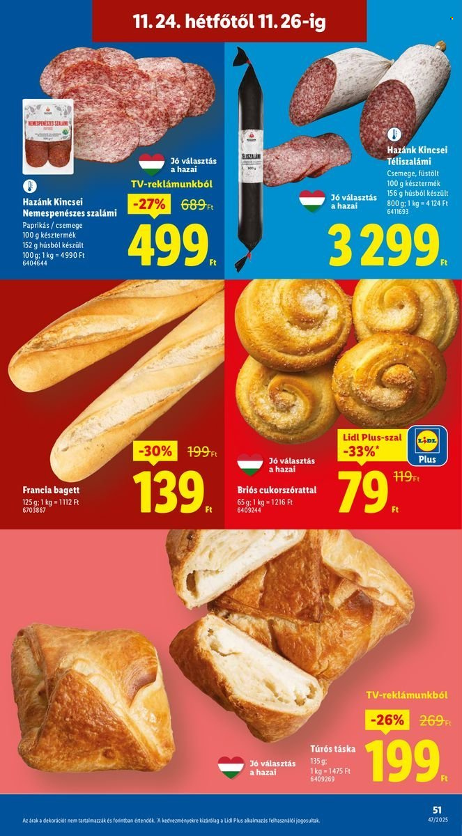 Lidl akciós újságok - 2025.11.20 - 2025.11.26. Oldal 51