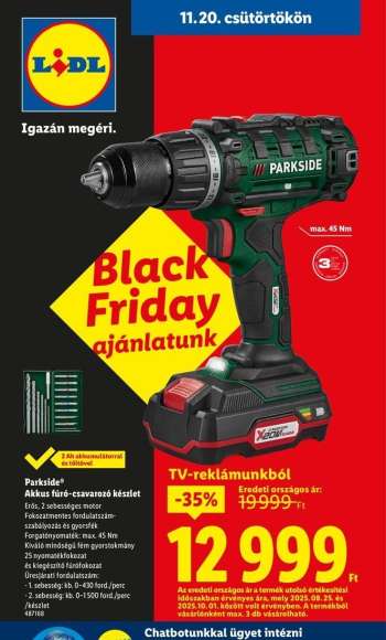 Újság Lidl - 2025.11.20 - 2025.11.26.