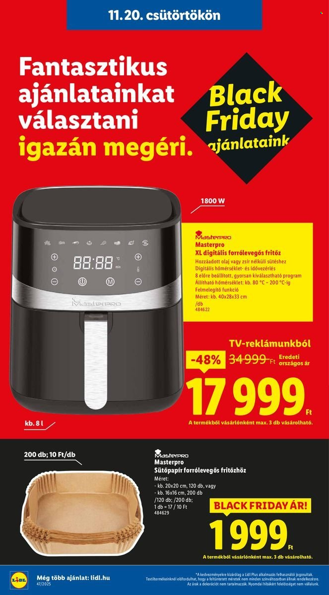 Lidl akciós újságok - 2025.11.20 - 2025.11.26. Oldal 2