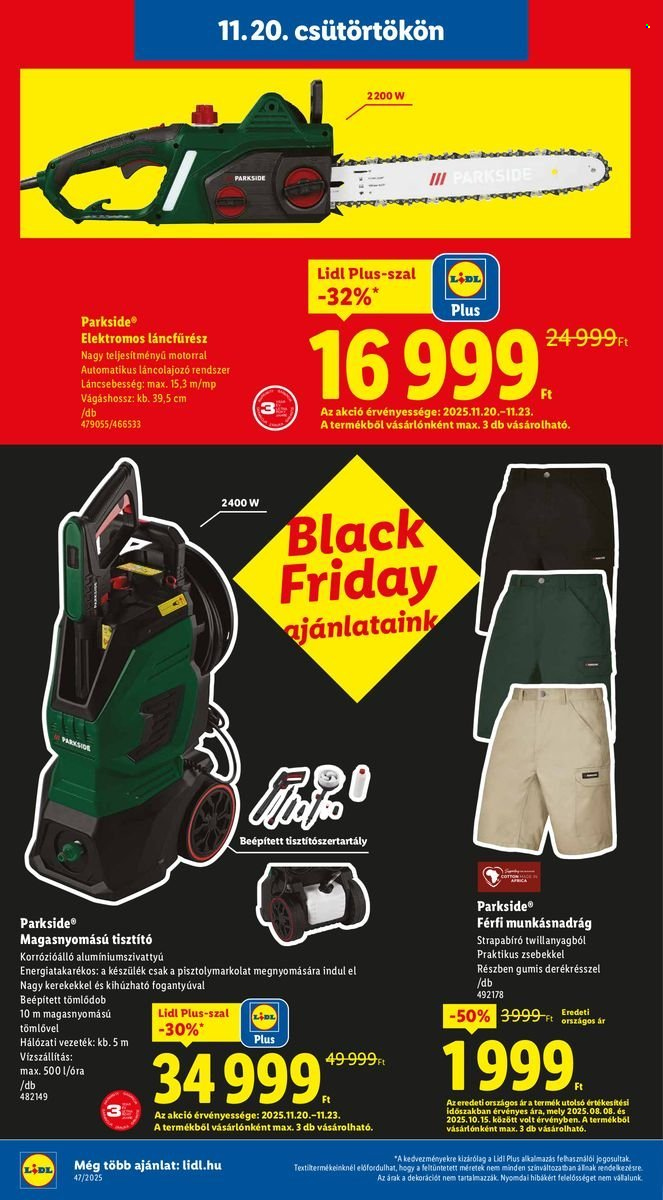 Lidl akciós újságok - 2025.11.20 - 2025.11.26. Oldal 6