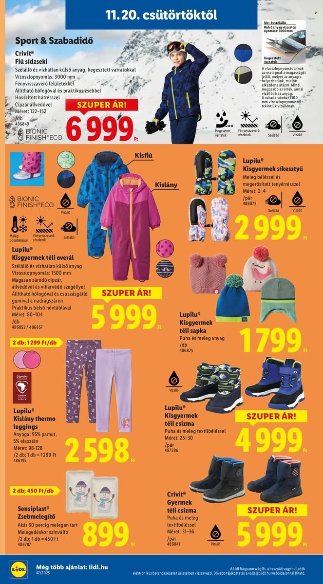 Lidl akciós újságok - 2025.11.20 - 2025.11.26. Oldal 10